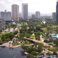 Photo of Kuala Lumpur City Center (KLCC) Park, Malaysia - World Atlas