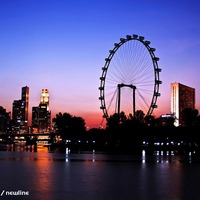 新加坡摩天觀景輪摄影图__国外旅游_旅游摄影_摄影图库_昵图网nipic.com
