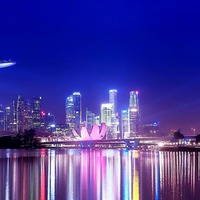 新加坡摩天观景轮桌面高清壁纸-壁纸下载
