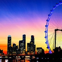 新加坡摩天观景轮_新加坡旅游景点_途牛