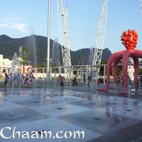 Santorini Amusement Park Cha-Am on the highway 4 Phetkasem Road to ...