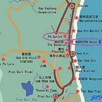 華欣粉紅大恐龍站崗的【FN OUT LET】