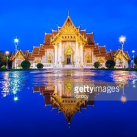 Wat Benchamabopit Dusitwanaram Ratchaworawihan Stock Photo | Getty ...