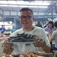 曼谷399B銖吃燒蝦海鮮buffet - YouTube