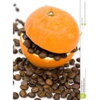 Coffee And Orange Royalty Free Stock Image - Image: 12370406