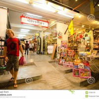 HUAHIN, Thailand:Chatsila Night Market. Editorial Image - Image ...