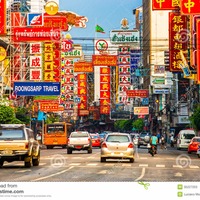 Yaowarat Road, Bangkok Editorial Stock Photo - Image: 35227203