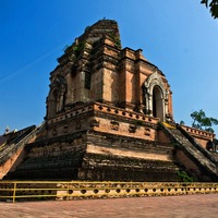 Wat Chedi Luang Worawihan, Chiang Mai, Thailand - This Buddhist...