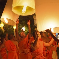 Phonrat Witthayakon (Wat Phan Tao) School, Chiang Mai, Thailand -...