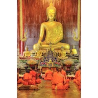 Phonrat Witthayakon (Wat Phan Tao) School, Chiang Mai, Thailand -...