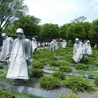 Memorial at night - Picture of Korean War Veterans Memorial ...