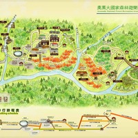 奧萬大國家森林遊樂區------導覽圖