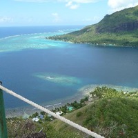 Look out at Magic Mountain - Picture of Belvedere Lookout, Moorea ...