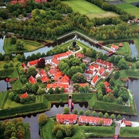 Vesting Bourtange - aerial view - Picture of Vesting Bourtange ...