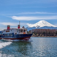 河口湖游览船安索列号ensoleillé指南- 海外游攻略- 海外游