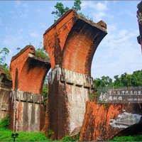苗栗三義景點】龍騰斷橋。昔日台灣鐵道的藝術極品| 搭乘舊山線鐵道 ...